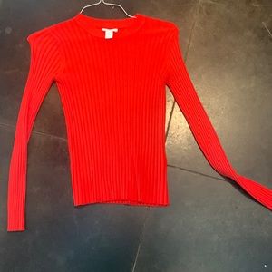 Red sweater